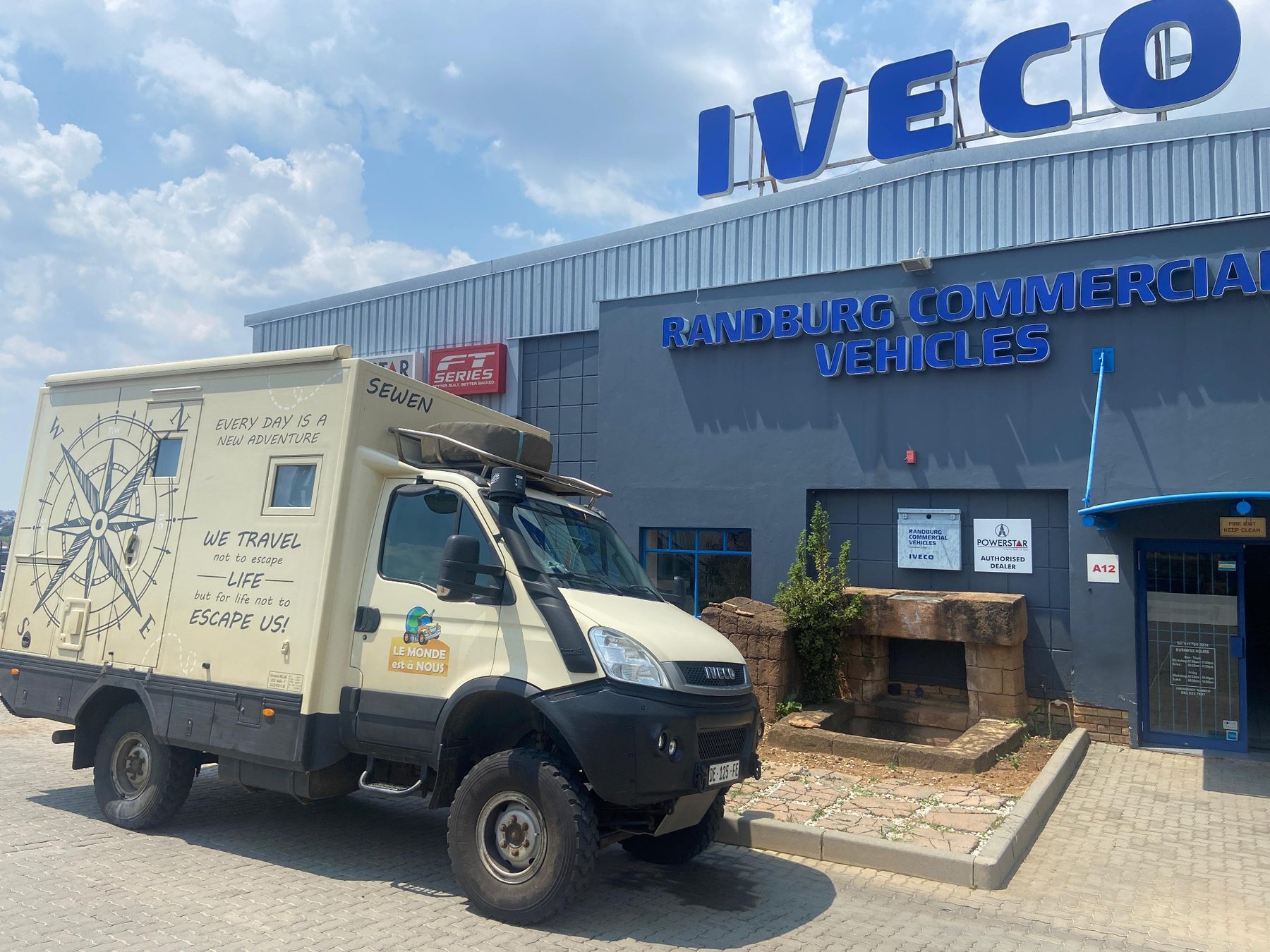 Iveco 4x4 camper at Randburg Commercial Vehicles
