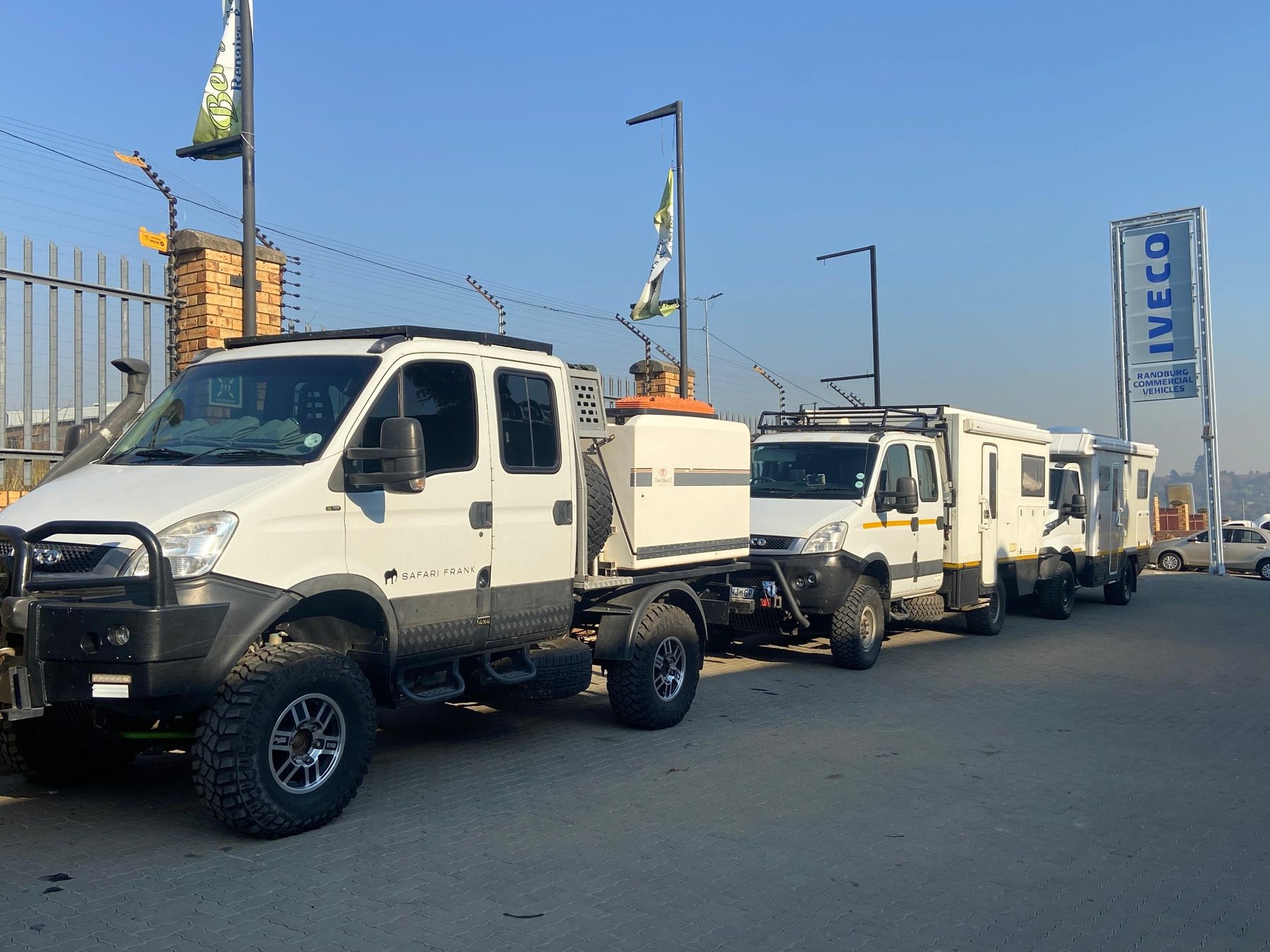 Iveco 4x4 campers at Randburg Commercial Vehicles