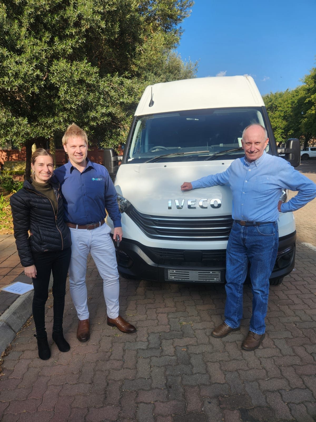 Iveco Daily customer handover at RCV